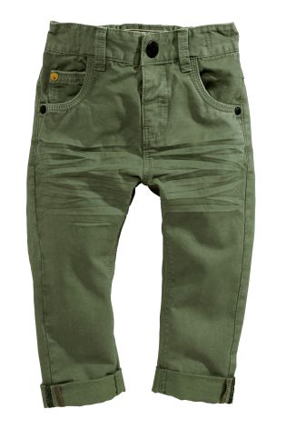 Green 5 Pocket Trousers (3mths-6yrs)